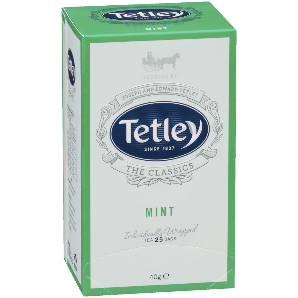 Tetley Classics Foil Mint Tea Bags 25 Pack
